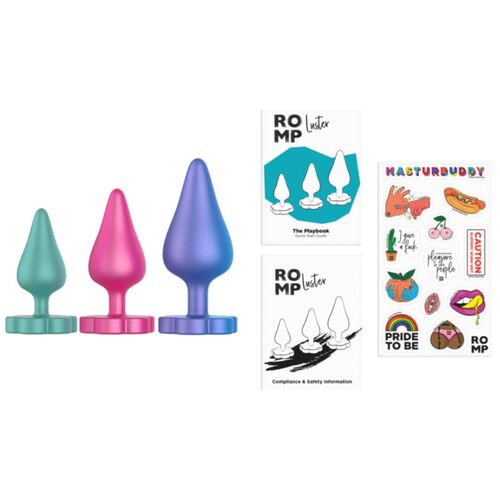 Kit entrenamiento anal ROMP Luster