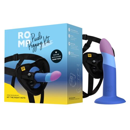 Arnés y dildo ROMP Piccolo