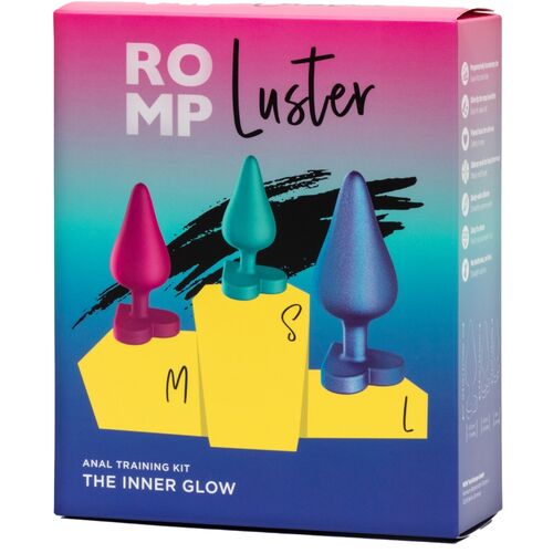 Kit anal ROMP Luster corazón